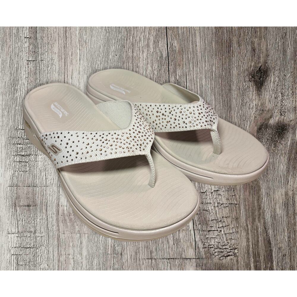 Skechers White Sandals
